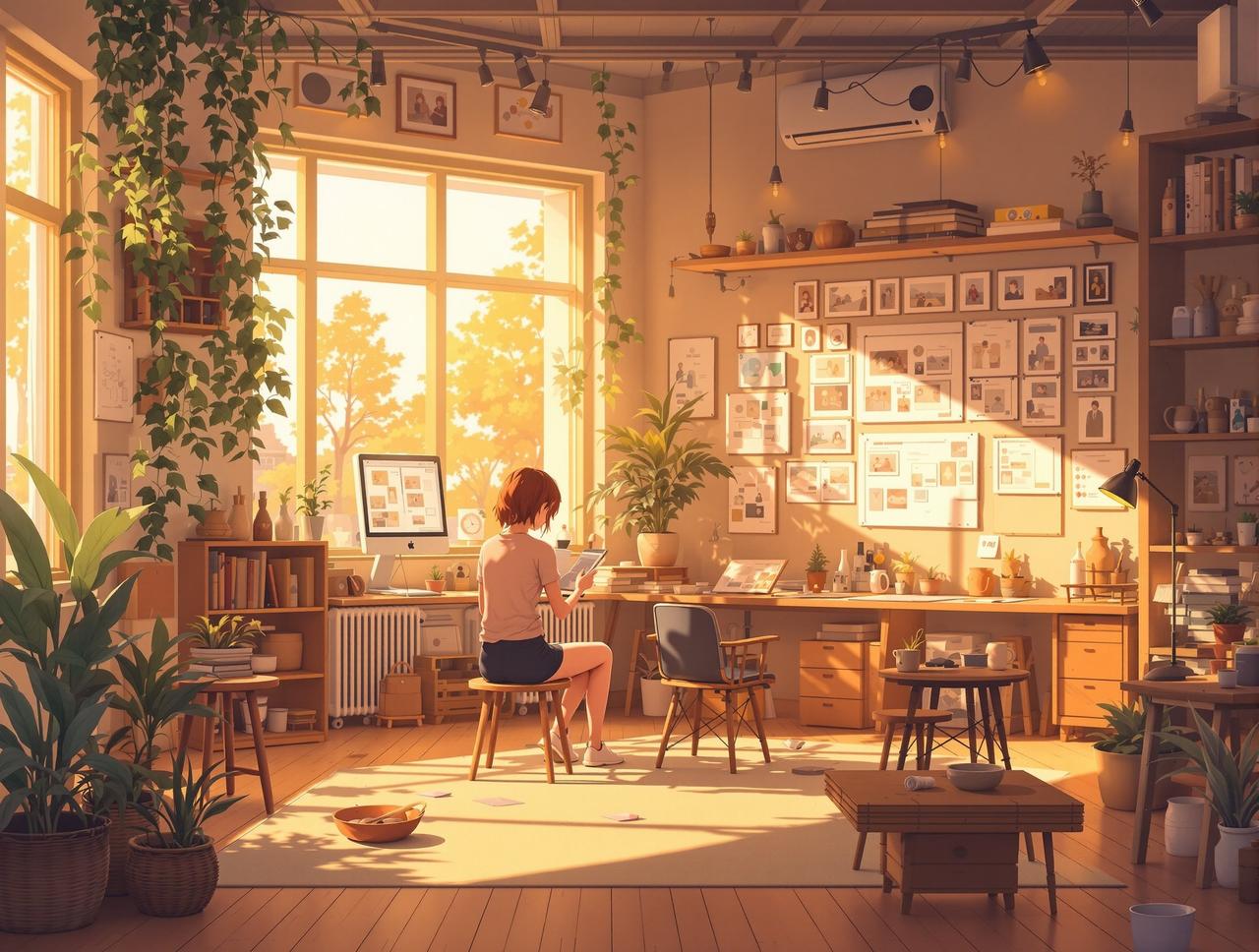 青果漫剧品牌故事 - 温暖的创作工作室
